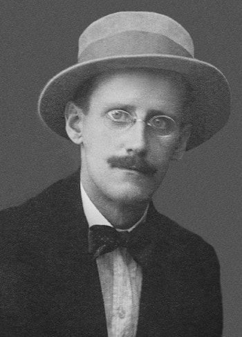 Joyce James by Alex Ehrenzweig 1915 cropped crop bw